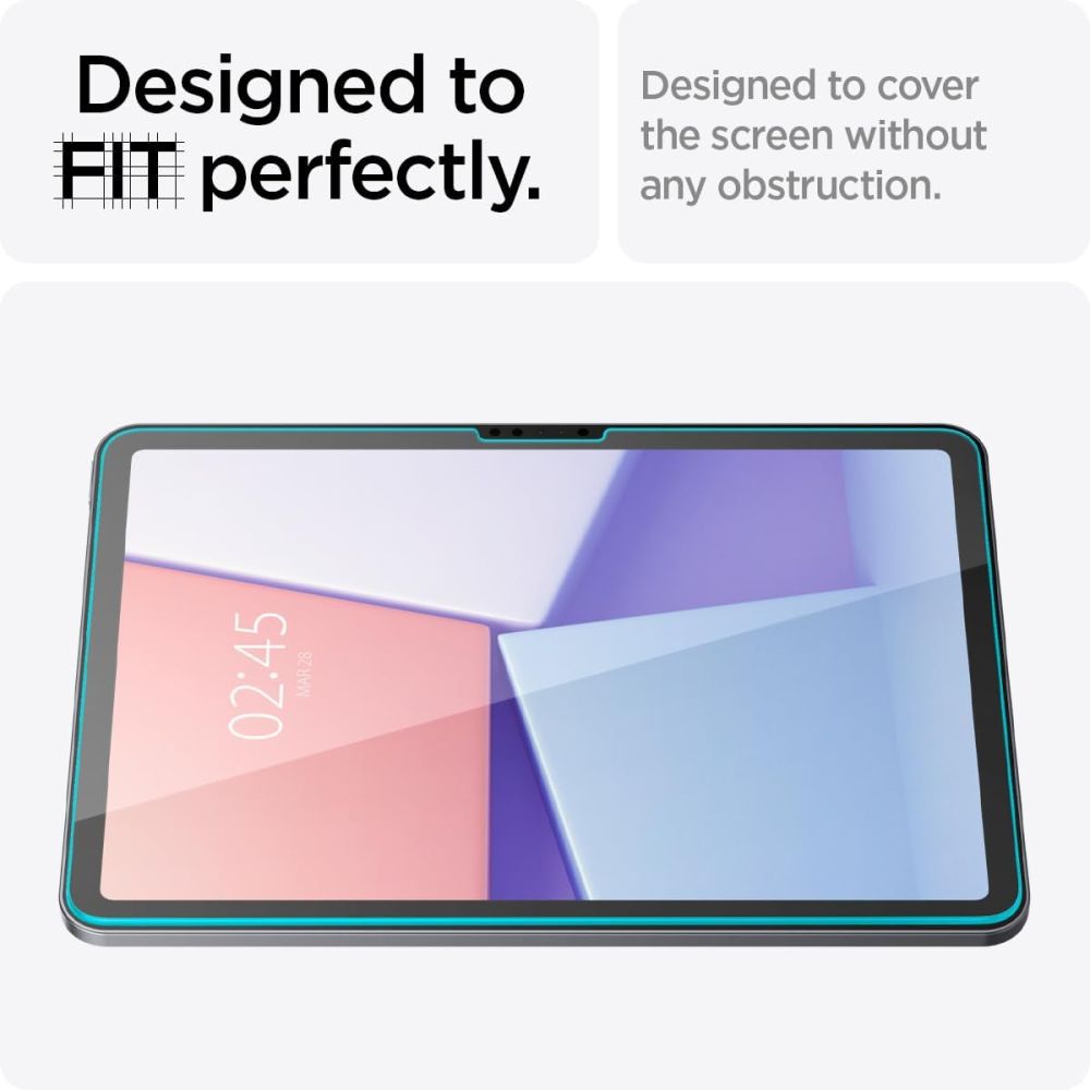 Spigen iPad Air 13\" 2024 ekrāna aizsargstikls Glas.tR EZ Fit