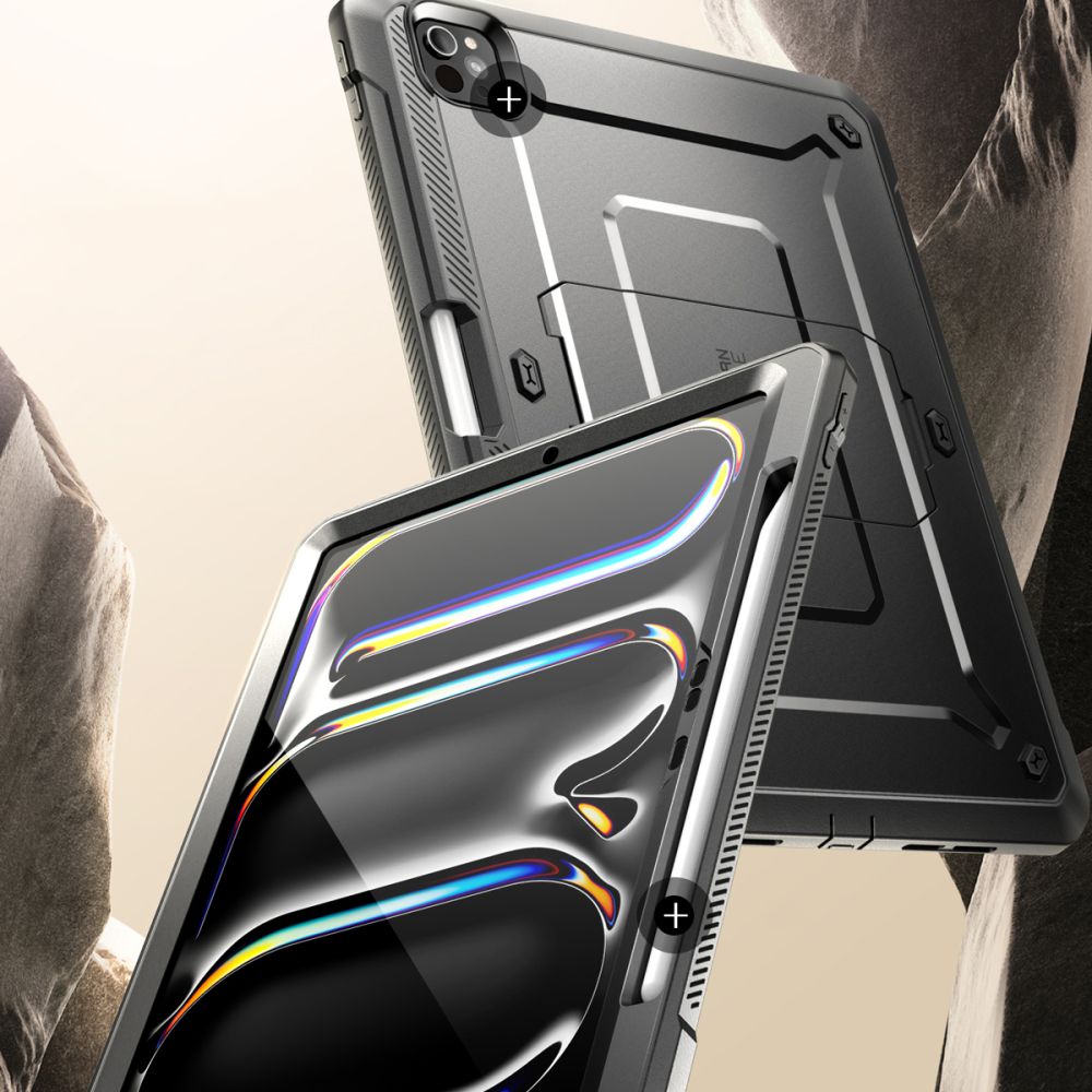Unicorn Beetle Pro Supcase futrālis iPad 13" 2024 - melns | case for black