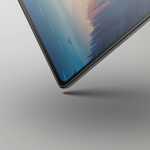 Uniq Optix Caurspīdīgs rūdīts stikls ar aplikatoru iPad Pro 13" 2024 | Clear tempered glass with applicator for