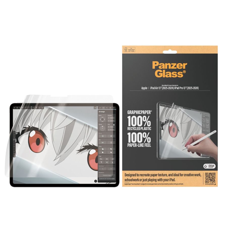 PanzerGlass GraphicPaper aizsargplēve iPad Air / Pro 12.9\" (2024)