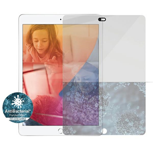 PanzerGlass iPad 10.2\" (2019) aizsargstikls E2E Super+ ar CamSlider