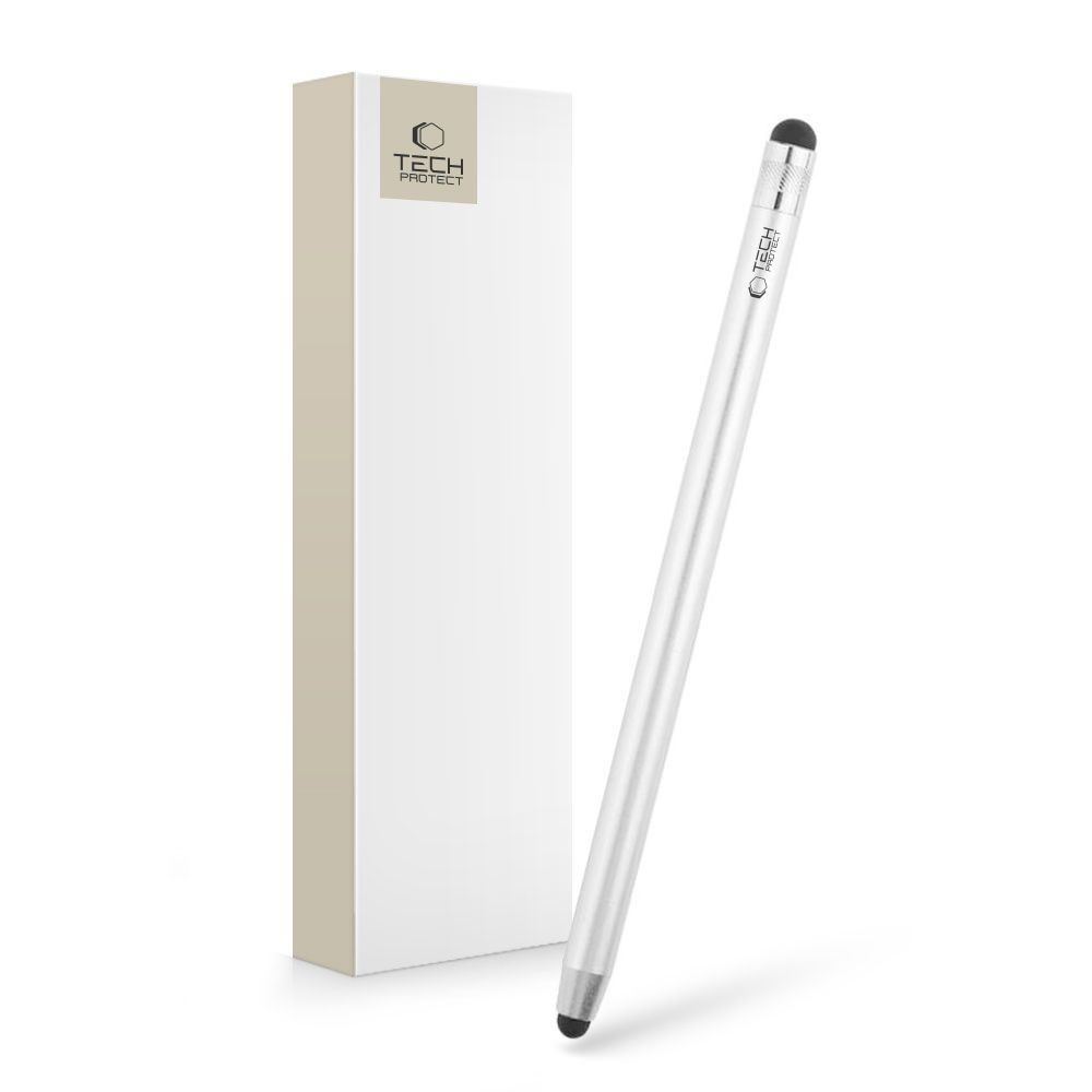 Tech-Protect Touch Stylus skārienjutīgais irbulis, sudraba