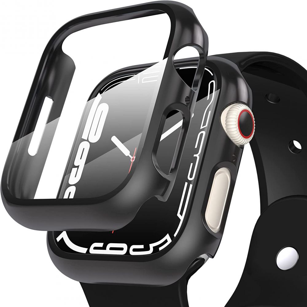 Tech-Protect Defense360 Apple Watch 7 / 8 / 9 (45mm) aizsargmaciņš, melns