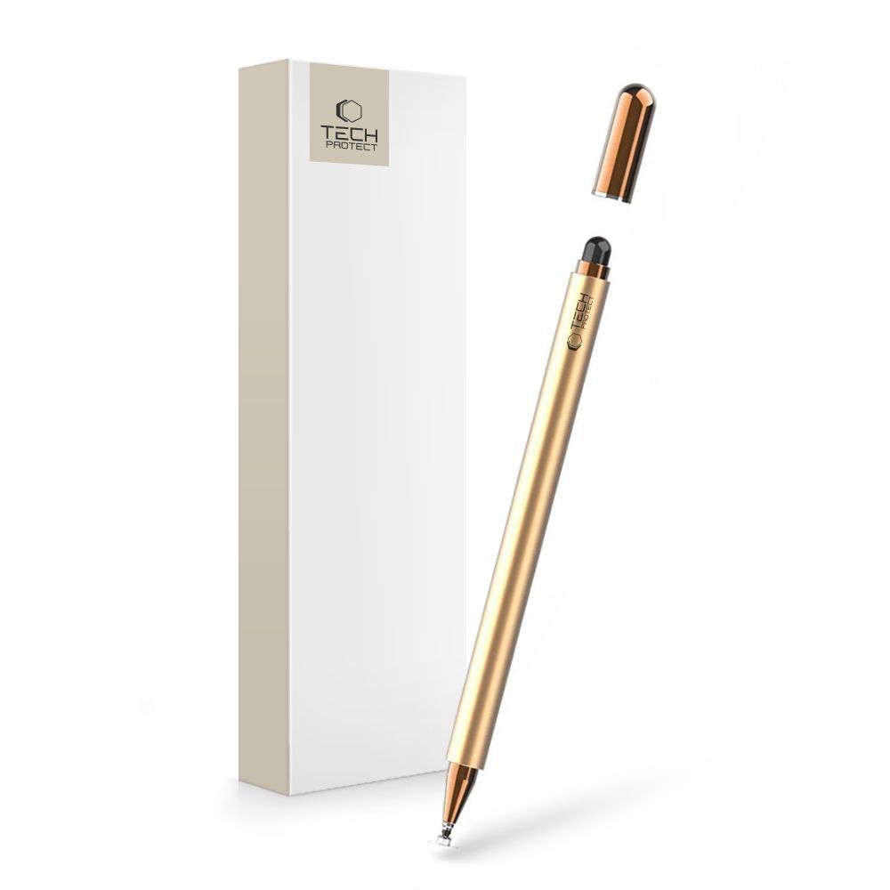 Tech-Protect Charm Stylus irbulis planšetdatoriem, zelta
