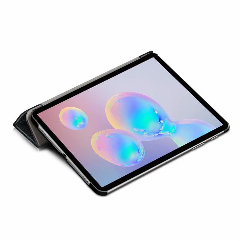 Tech-Protect SmartCase atverams vāciņš maciņš Samsung Galaxy Tab S6 Lite 10.4, melns