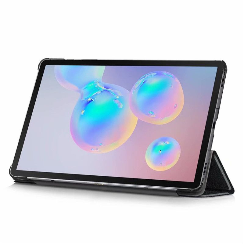 Tech-Protect SmartCase atverams vāciņš maciņš Samsung Galaxy Tab S6 Lite 10.4, melns