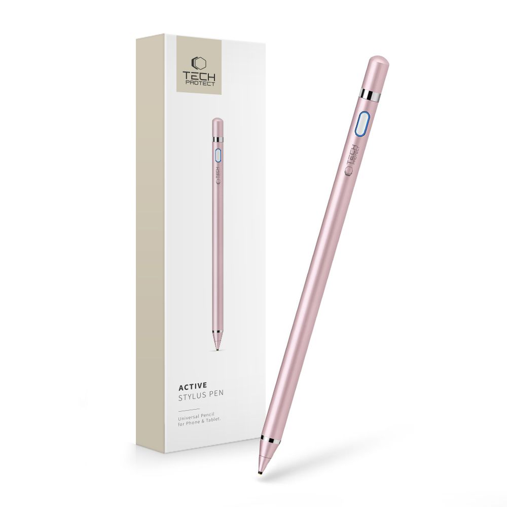 Tech-Protect Active Stylus aktīvais irbulis, rozā
