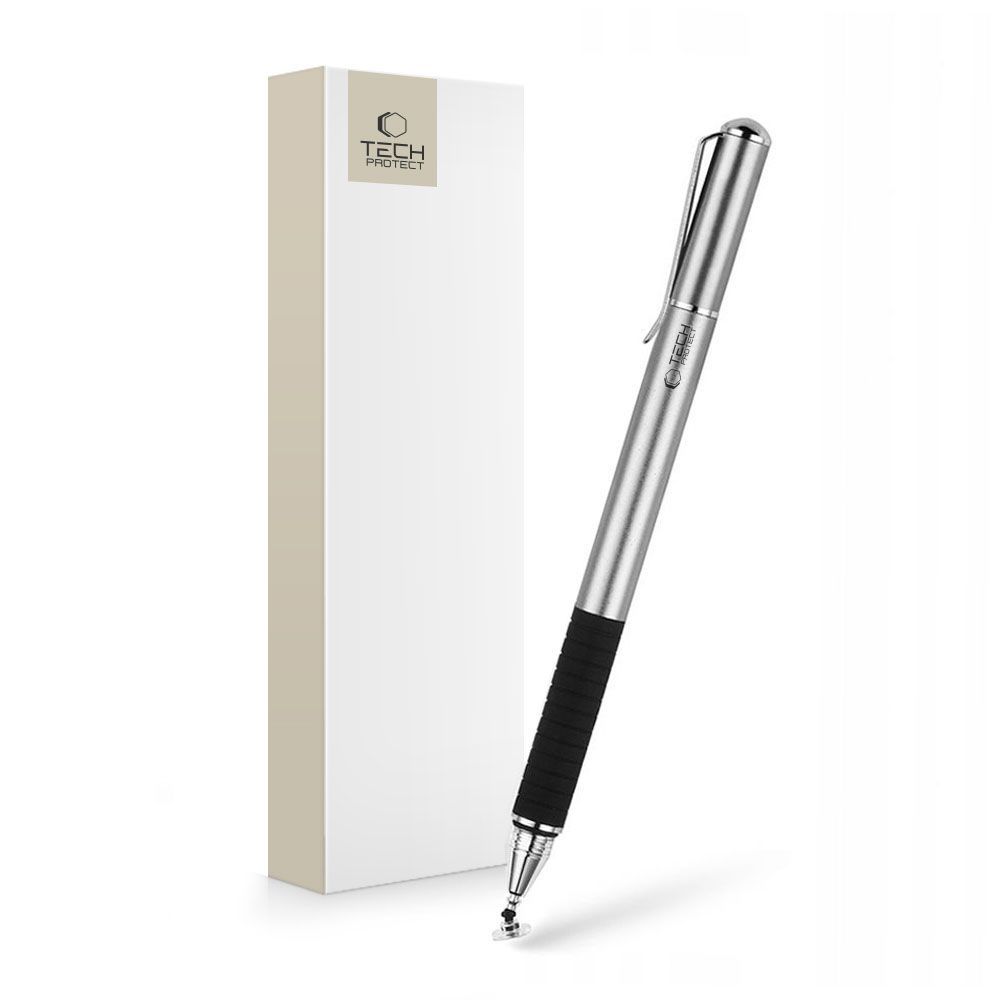 Tech-Protect Stylus irbulis planšetdatoriem, sudraba