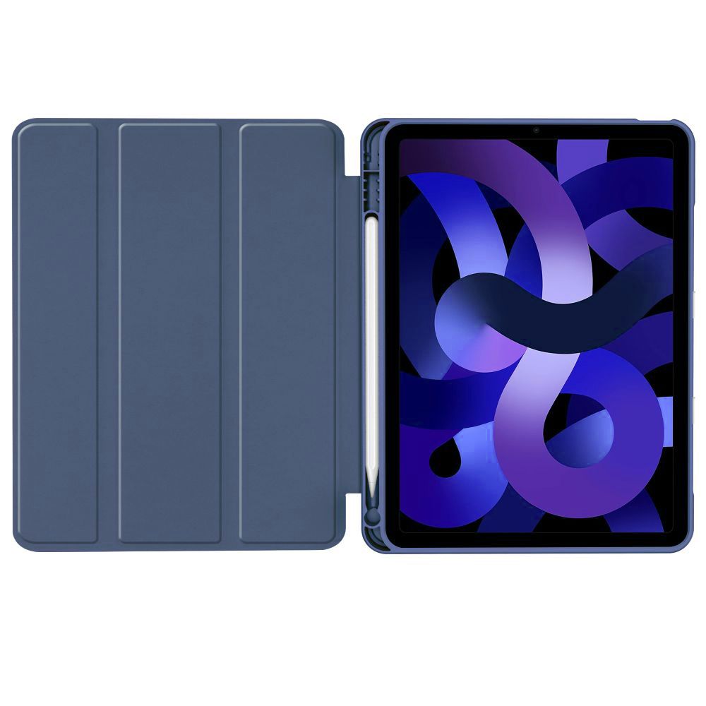 Tech-Protect SmartCase Pen atverams vāciņš iPad Air 10.9 (2020/2022) / 11 (2024), zils