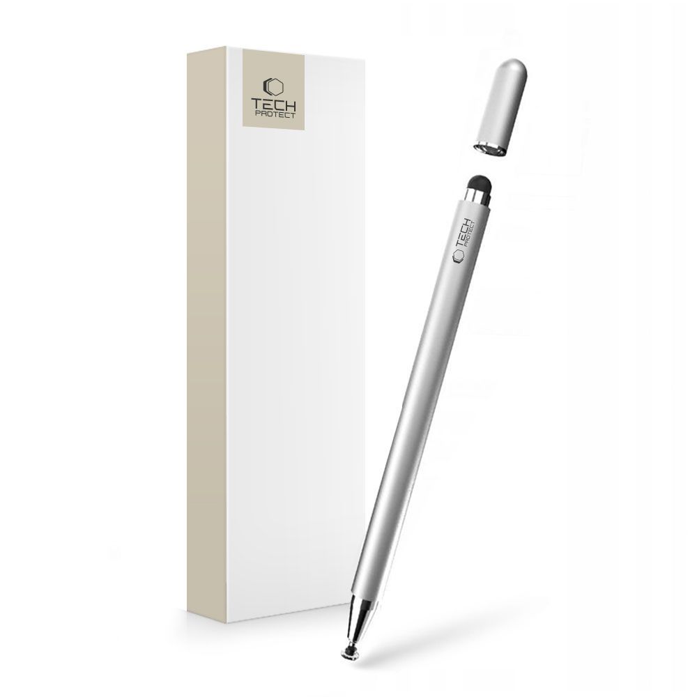 Tech-Protect Magnet Stylus magnētiskais irbulis, sudraba