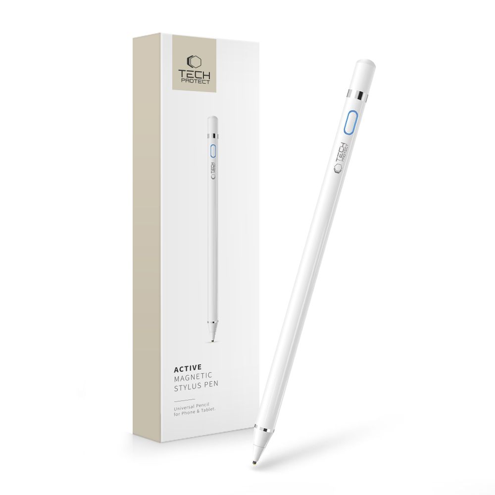 Tech-Protect Active Stylus aktīvais irbulis, balts