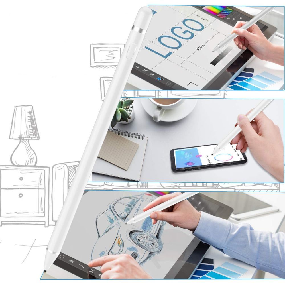 Tech-Protect Active Stylus aktīvais irbulis, balts