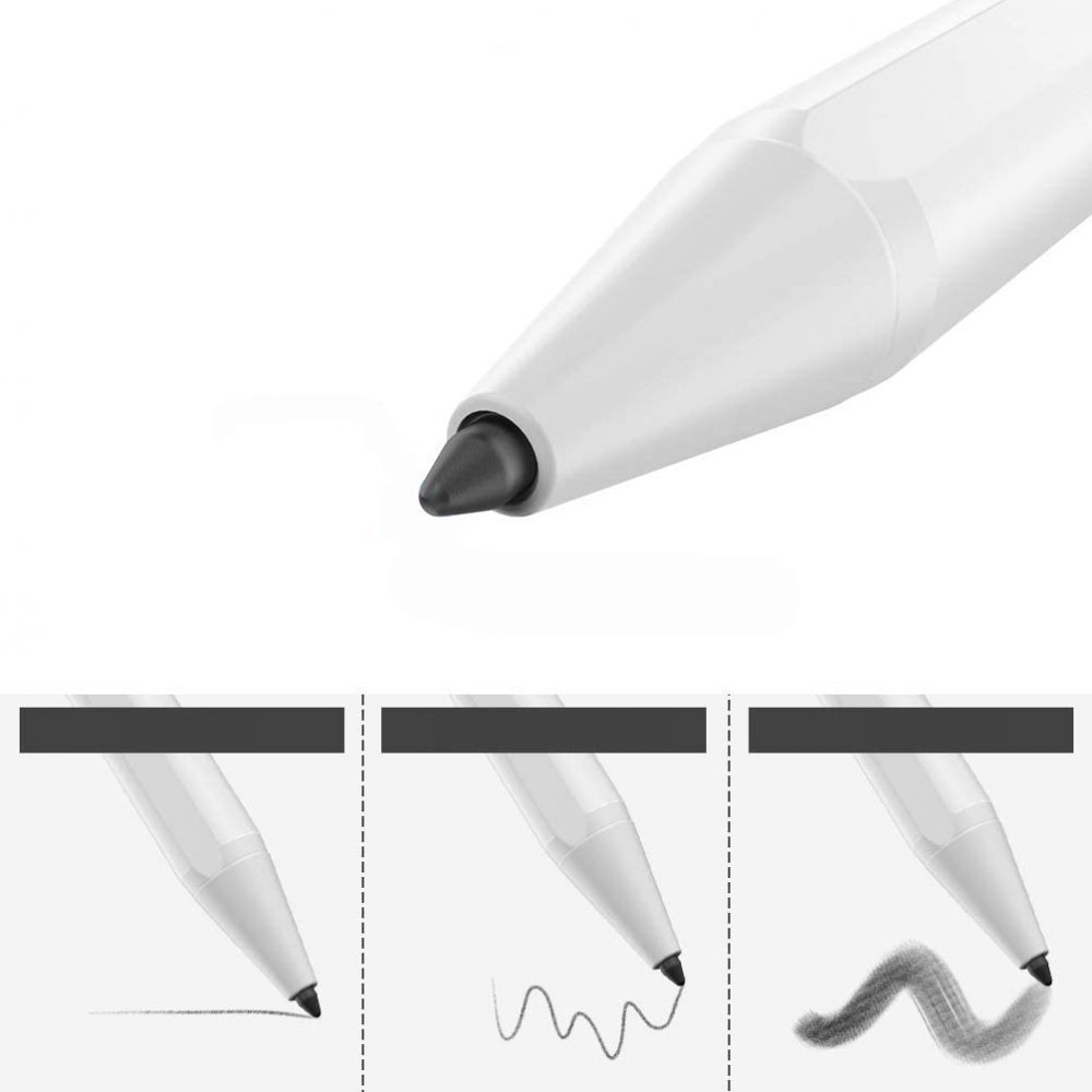 Tech-Protect Digital Stylus magnētiskais irbulis iPad planšetdatoram, balts