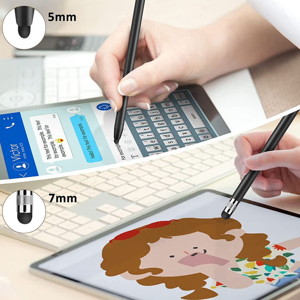 Tech-Protect Touch Stylus skārienjutīgais irbulis, melns