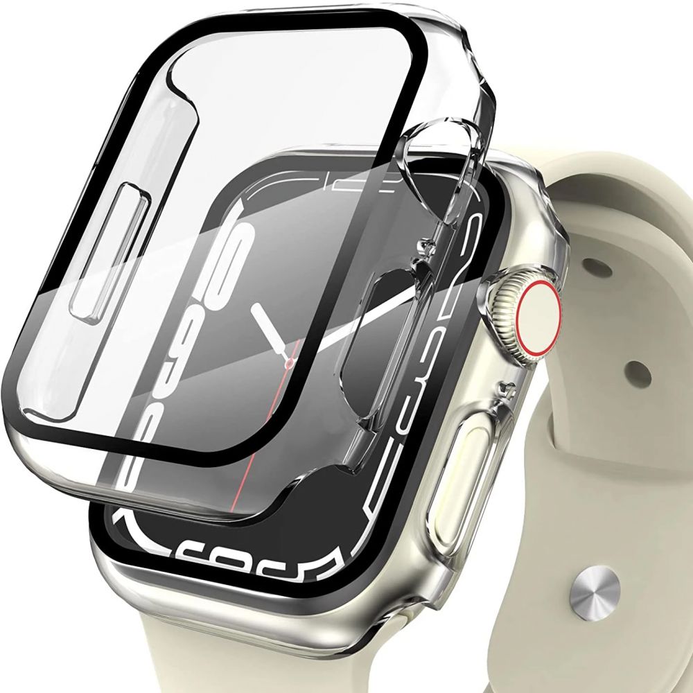 Tech-Protect Apple Watch 7 / 8 / 9 (41 mm) vāciņš Defense360, caurspīdīgs