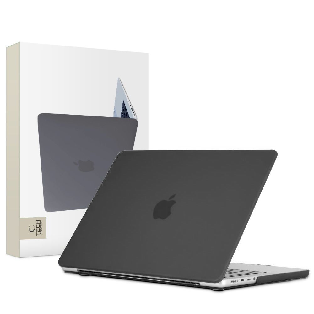 Tech-Protect MacBook Pro 16" (2021-2023) vāciņš SmartShell, matēts melns