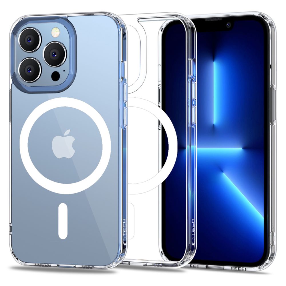 Tech-Protect iPhone 13 Pro vāciņš MagMat MagSafe, caurspīdīgs