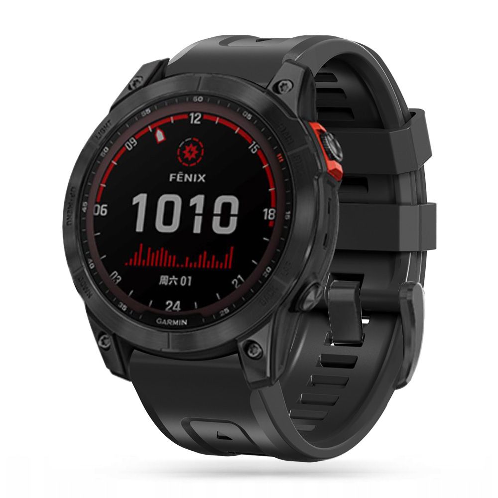 Tech-Protect IconBand siksniņa Garmin Fenix 5 / 6 / 6 Pro / 7, melna