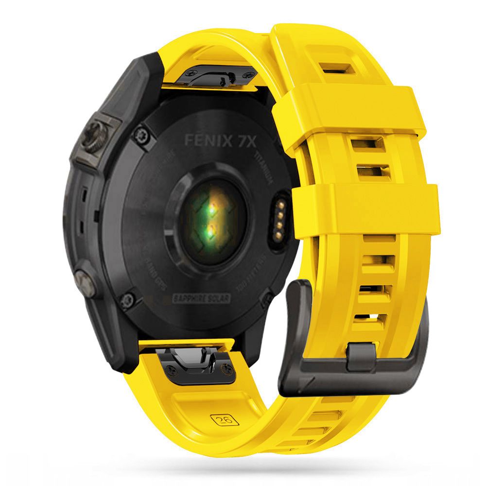 Tech-Protect siksniņa Garmin Fenix 5 / 6 / 6 Pro / 7 IconBand, dzeltena
