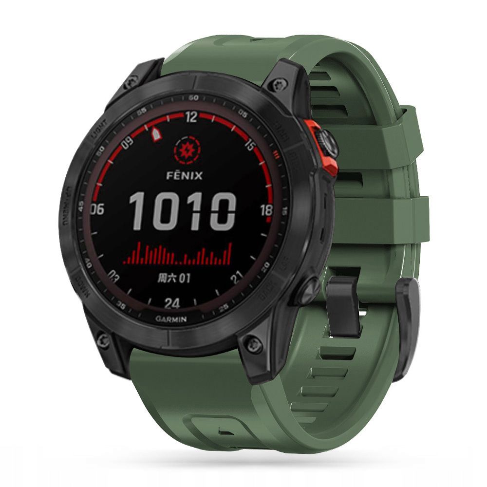 Tech-Protect IconBand siksniņa Garmin Fenix 5 / 6 / 6 Pro / 7, zaļa