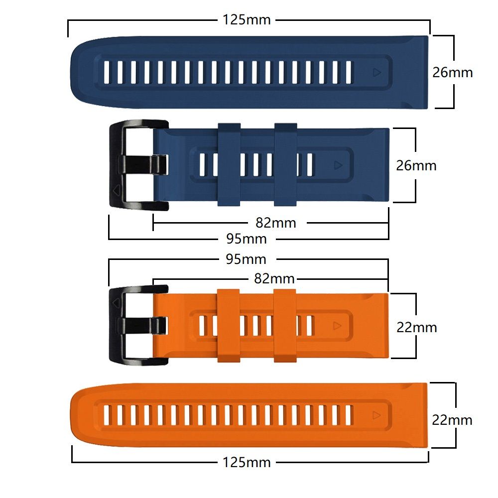 Tech-Protect siksniņa Garmin Fenix 3 / 5X / 6X / 7X IconBand, melna