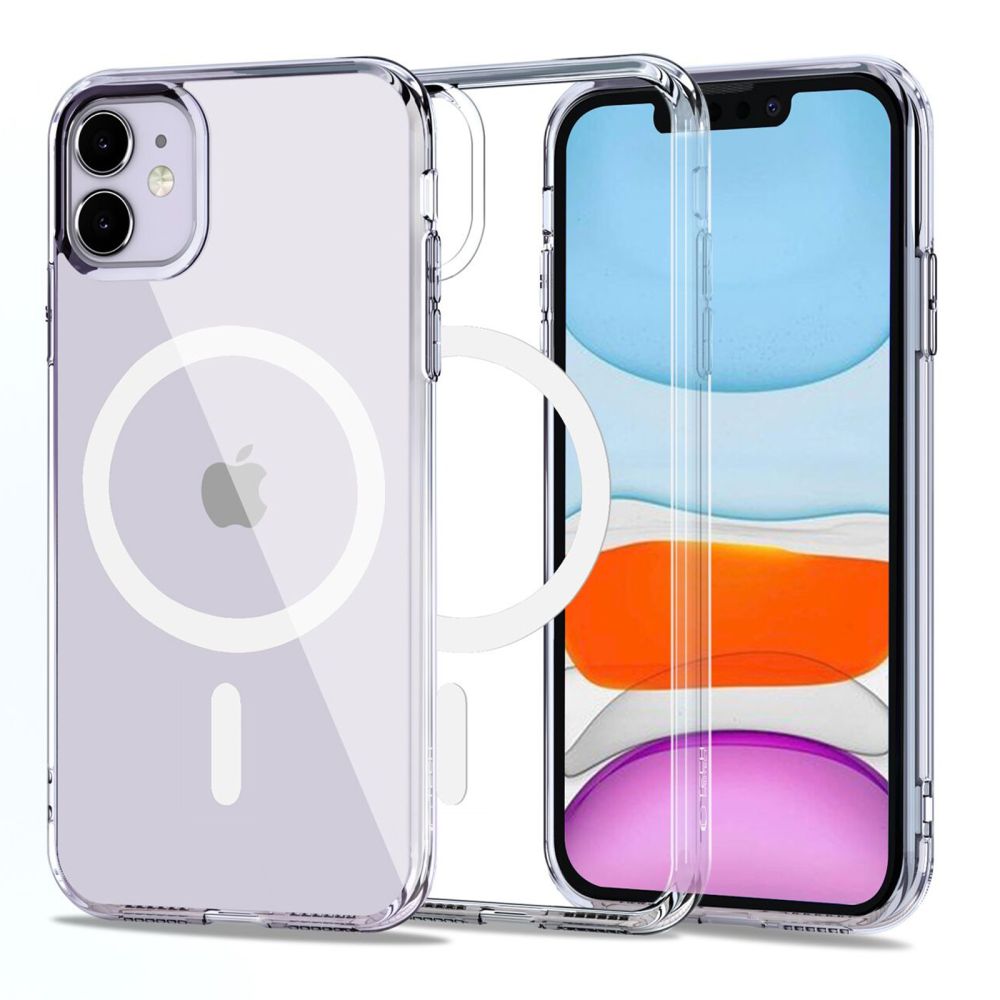 Tech-Protect MagMat MagSafe vāciņš iPhone 11, Caurspīdīgs
