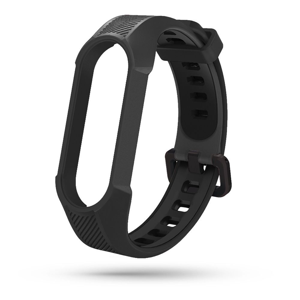 Tech-Protect Armor Strap siksniņa Xiaomi Mi Smart Band 5 / 6 / 7 / NFC, melna