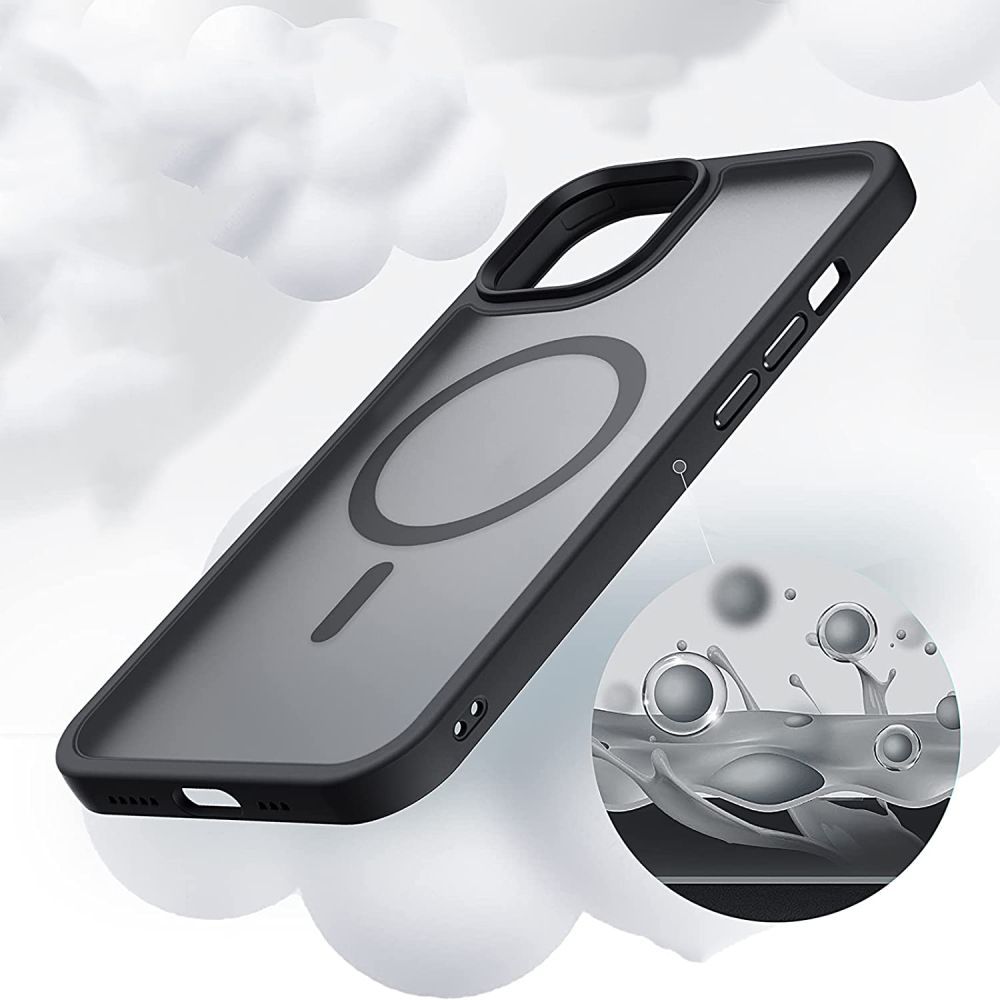 Tech-Protect MagMat MagSafe vāciņš iPhone 14 - Matte Black