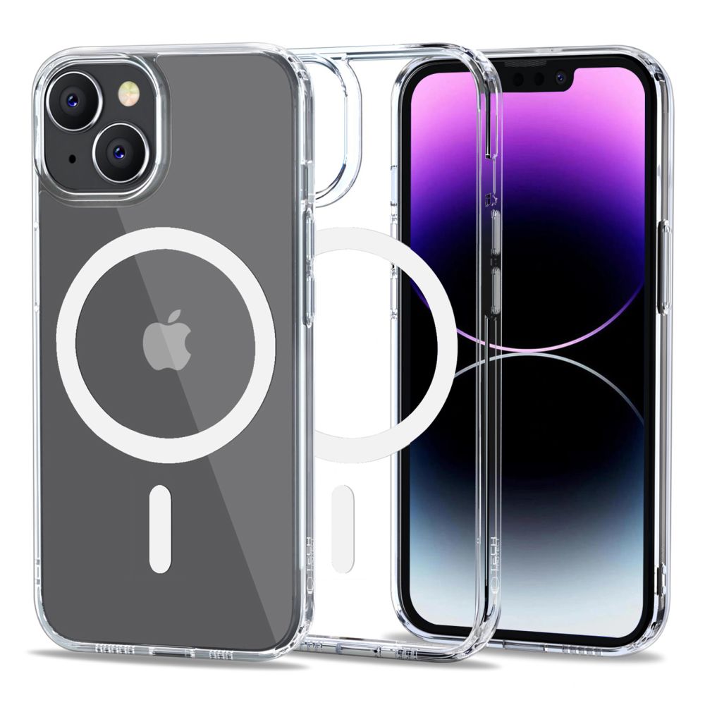 Tech-Protect FlexAir Hybrid vāciņš iPhone 14, caurspīdīgs