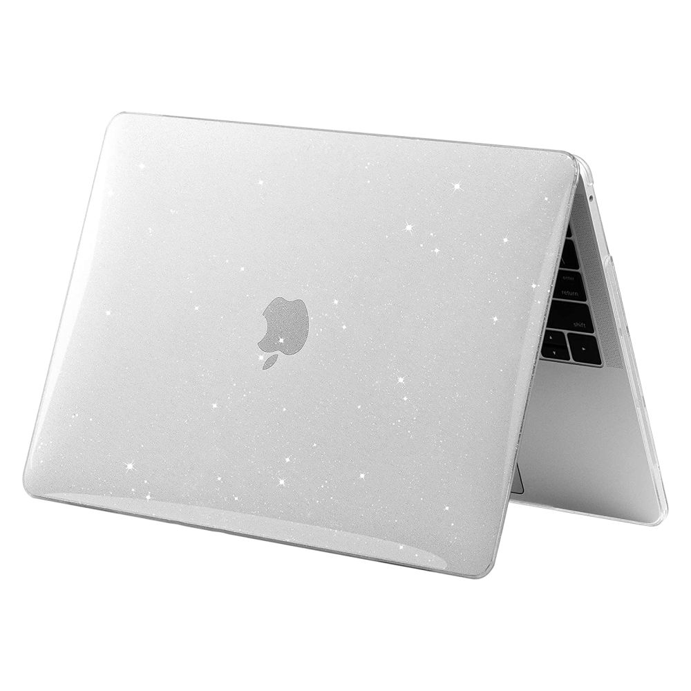 Tech-Protect MacBook Air 13\" M2 / M3 (2022-2024) vāciņš SmartShell, caurspīdīgs ar spīdumiem
