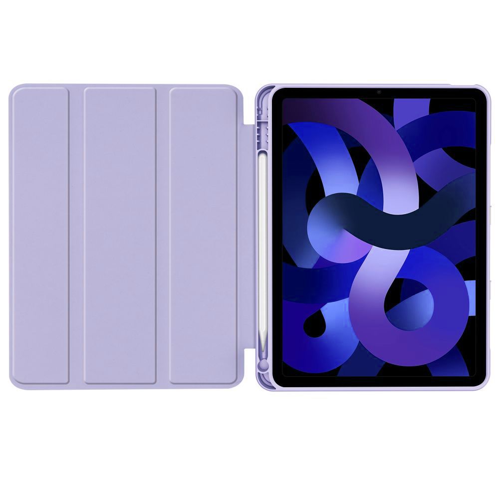Tech-Protect iPad Air 10.9 (2020-2022) / 11 (2024) vāciņš SmartCase Pen, violets