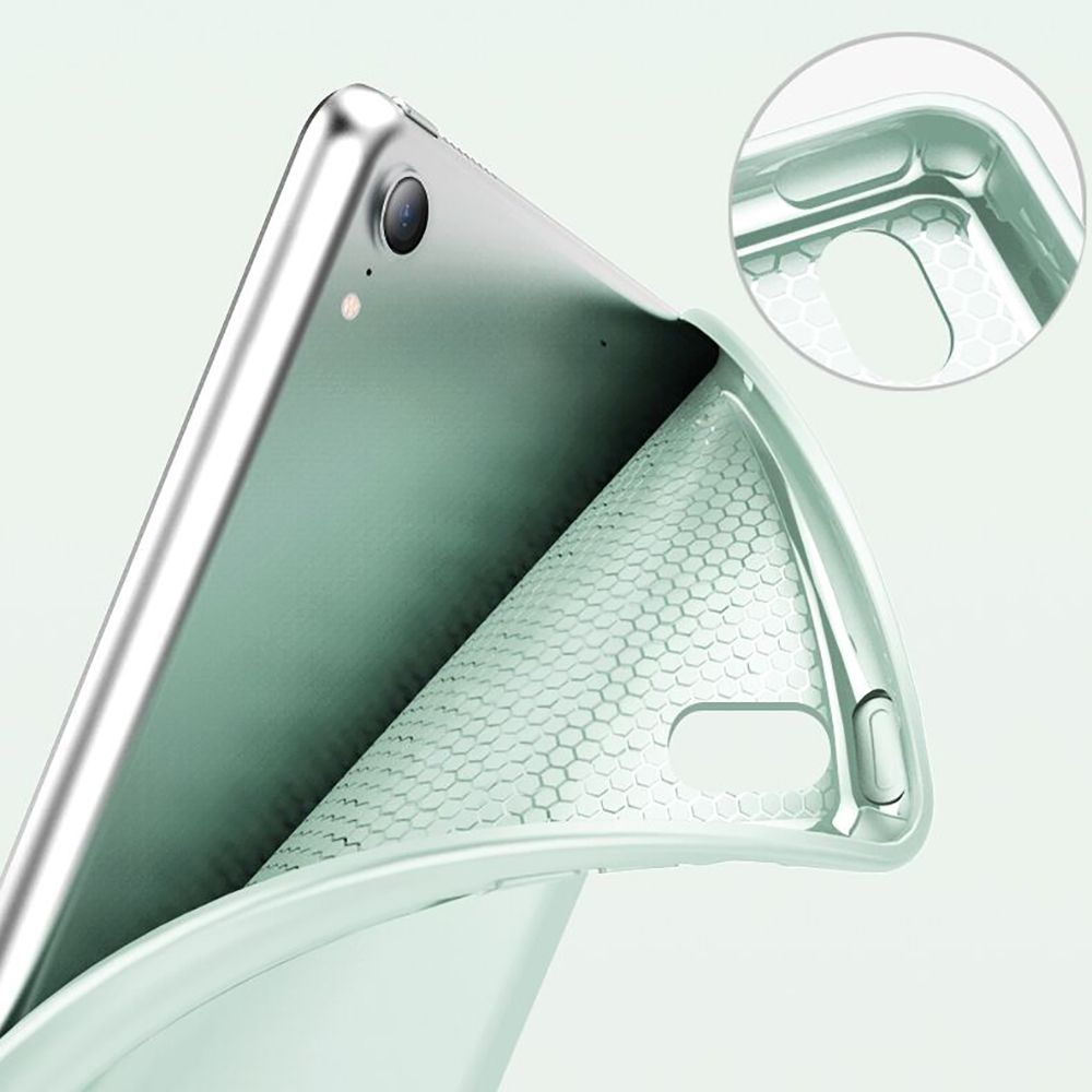 Tech-Protect iPad 10.9\" 2022 atverams vāciņš maciņš grāmatiņa SmartCase, melns