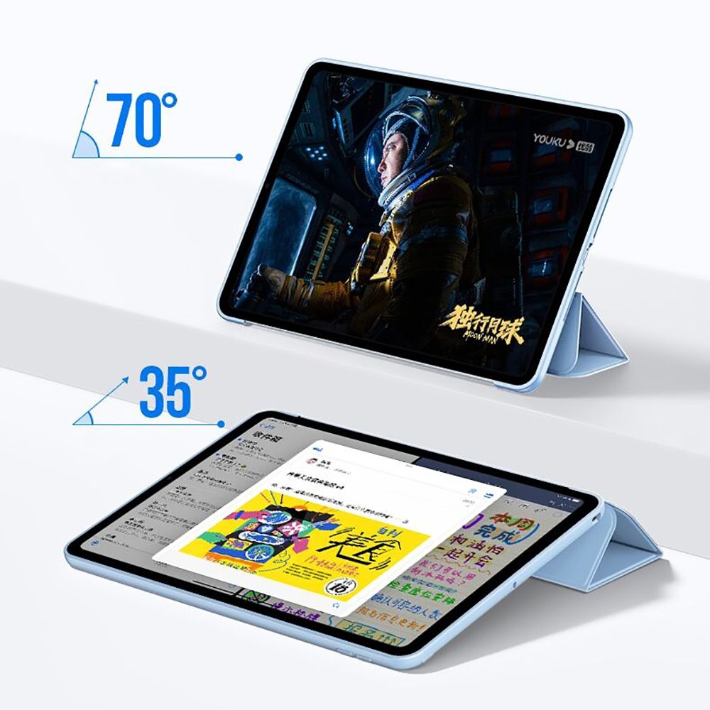 Tech-Protect iPad 10.9\" 2022 atverams vāciņš maciņš grāmatiņa SmartCase, pelēks
