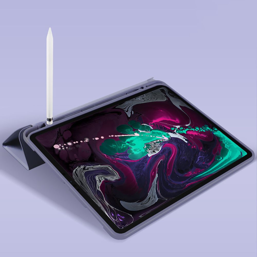 Tech-Protect iPad Pro 11\" (2020-2022) atverams vāciņš maciņš grāmatiņa SC Pen, melns