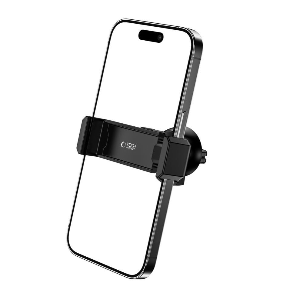 Tech-Protect V3 Mini auto telefona turētājs ventilācijas režģim, melns