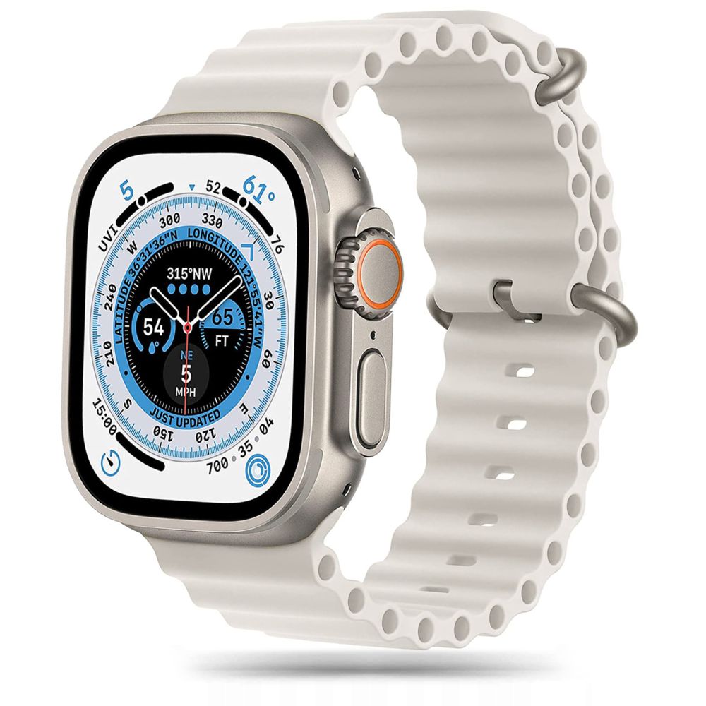 Tech-Protect Apple Watch (42/44/45/49 mm) siksniņa IconBand Pro, bēša