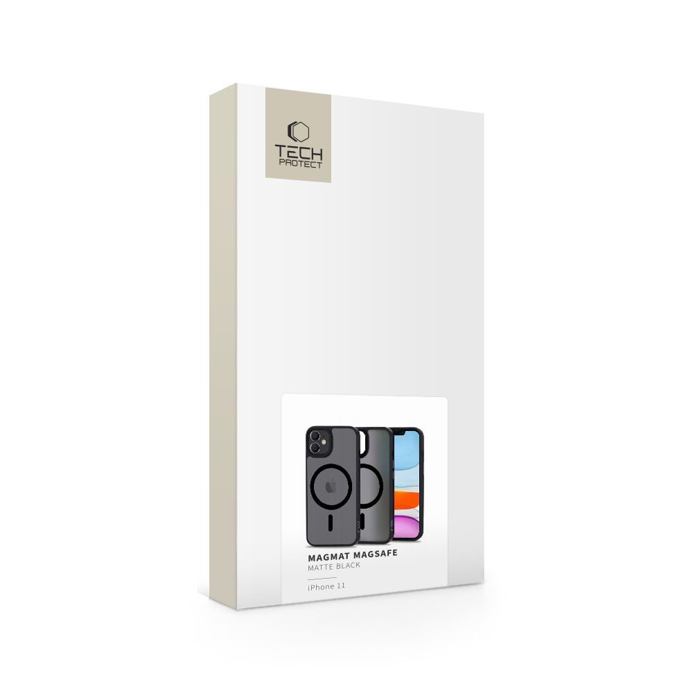Tech-Protect MagMat MagSafe vāciņš iPhone 11 - Melns