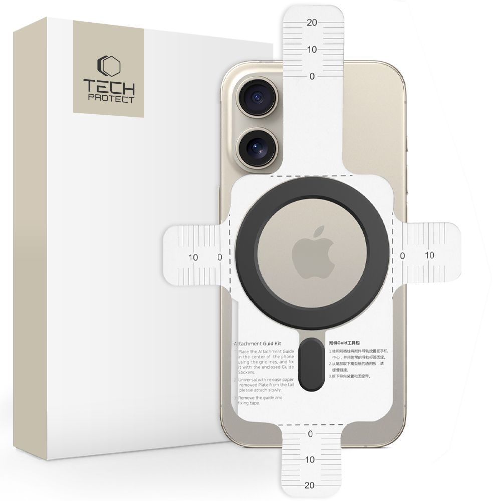 Tech-Protect MagMat universāls MagSafe magnētiskais gredzens, melns