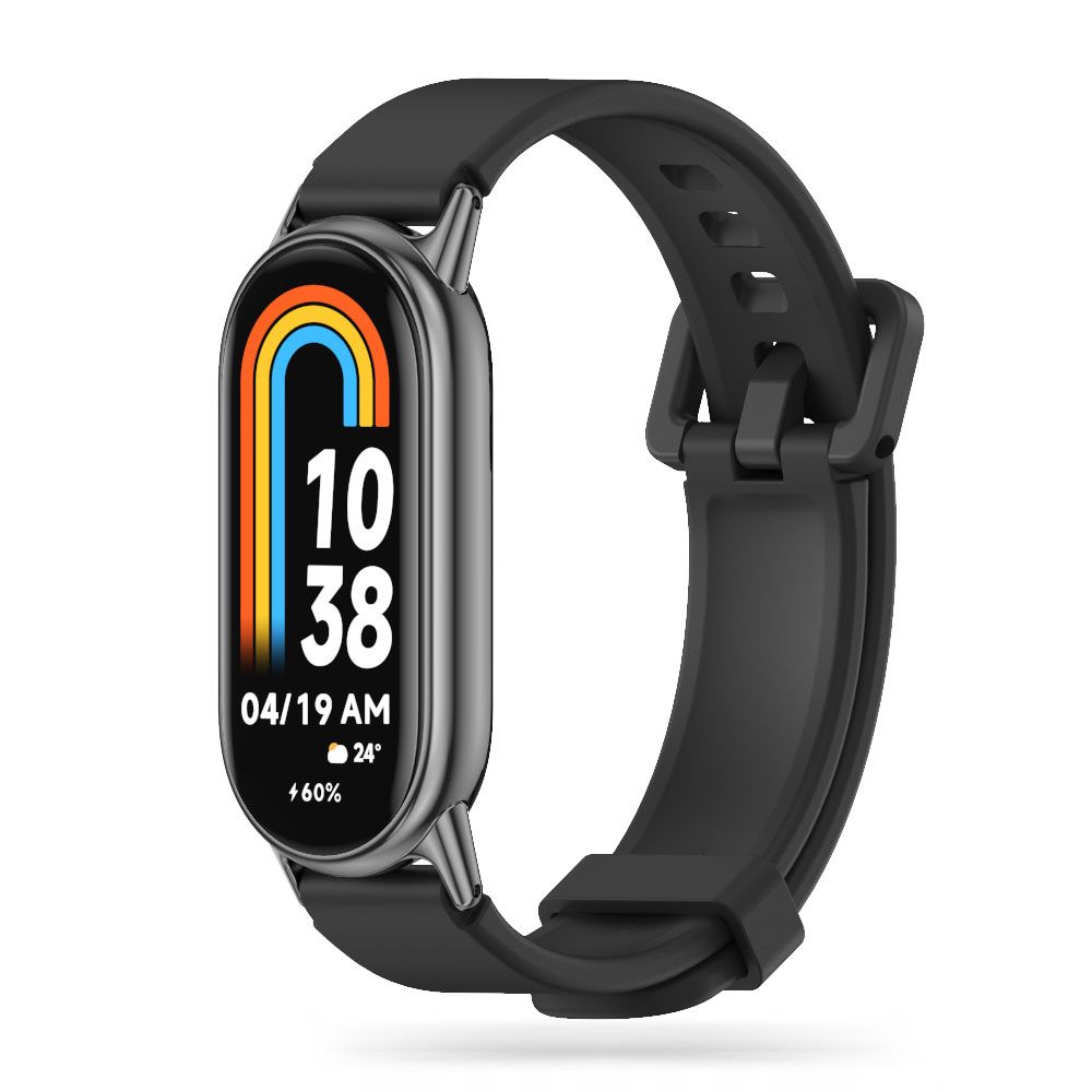 Tech-Protect Xiaomi Smart Band 8 / 8 NFC siksniņa IconBand Pro, melna