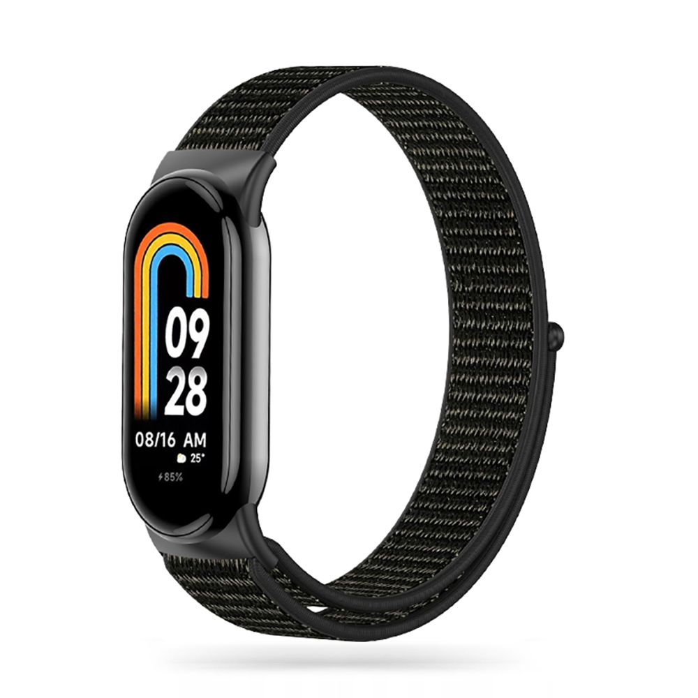 Tech-Protect Xiaomi Smart Band 8 / 8 NFC neilona siksniņa, melna