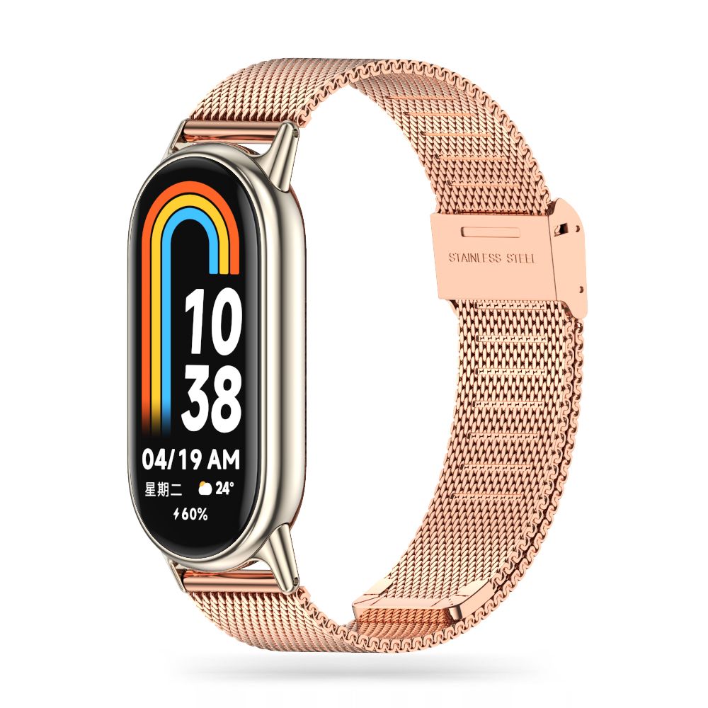 Tech-Protect MilaneseBand siksniņa Xiaomi Smart Band 8 / 8 NFC, rozā