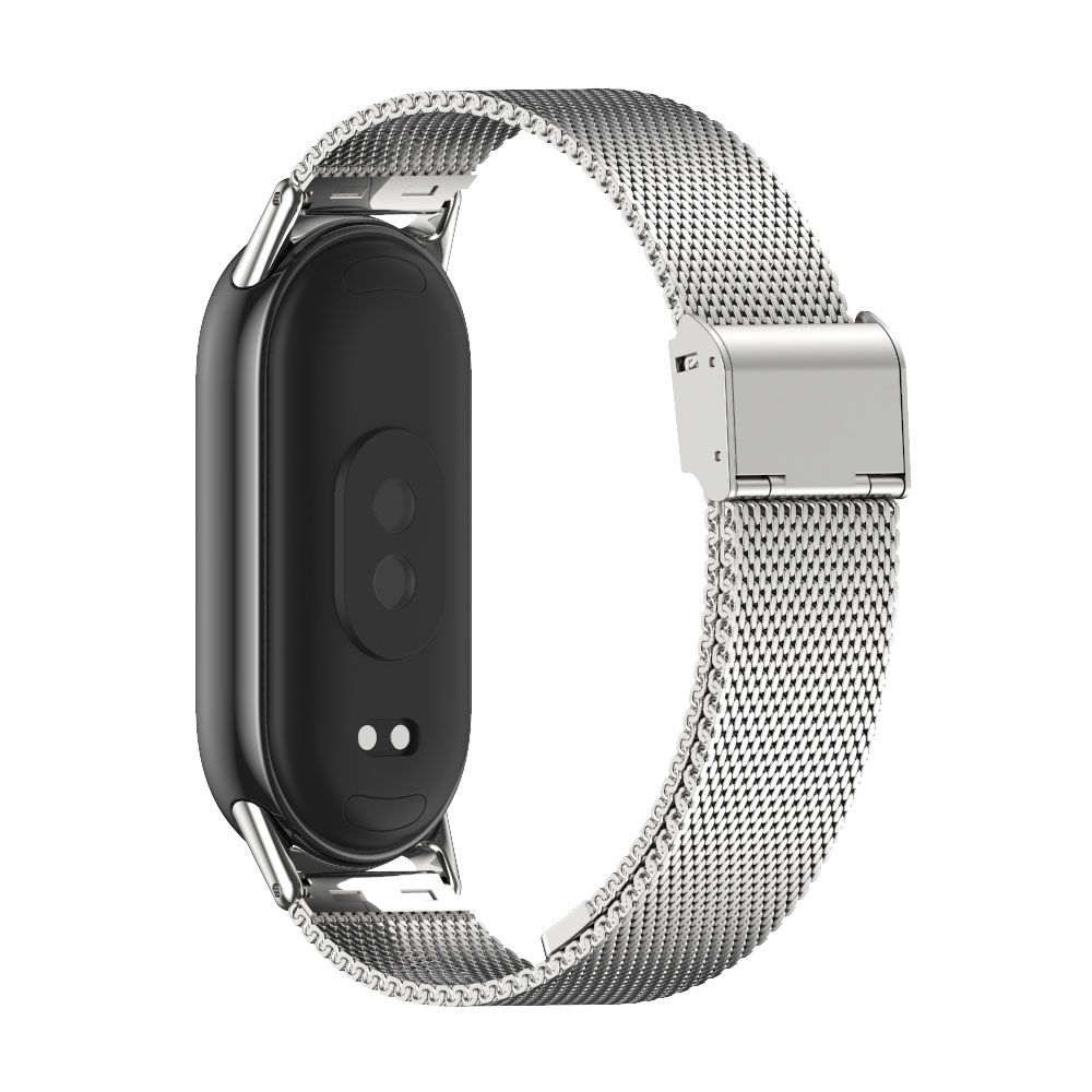 Tech-Protect Xiaomi Smart Band 8 / 8 NFC siksniņa MilaneseBand, sudraba