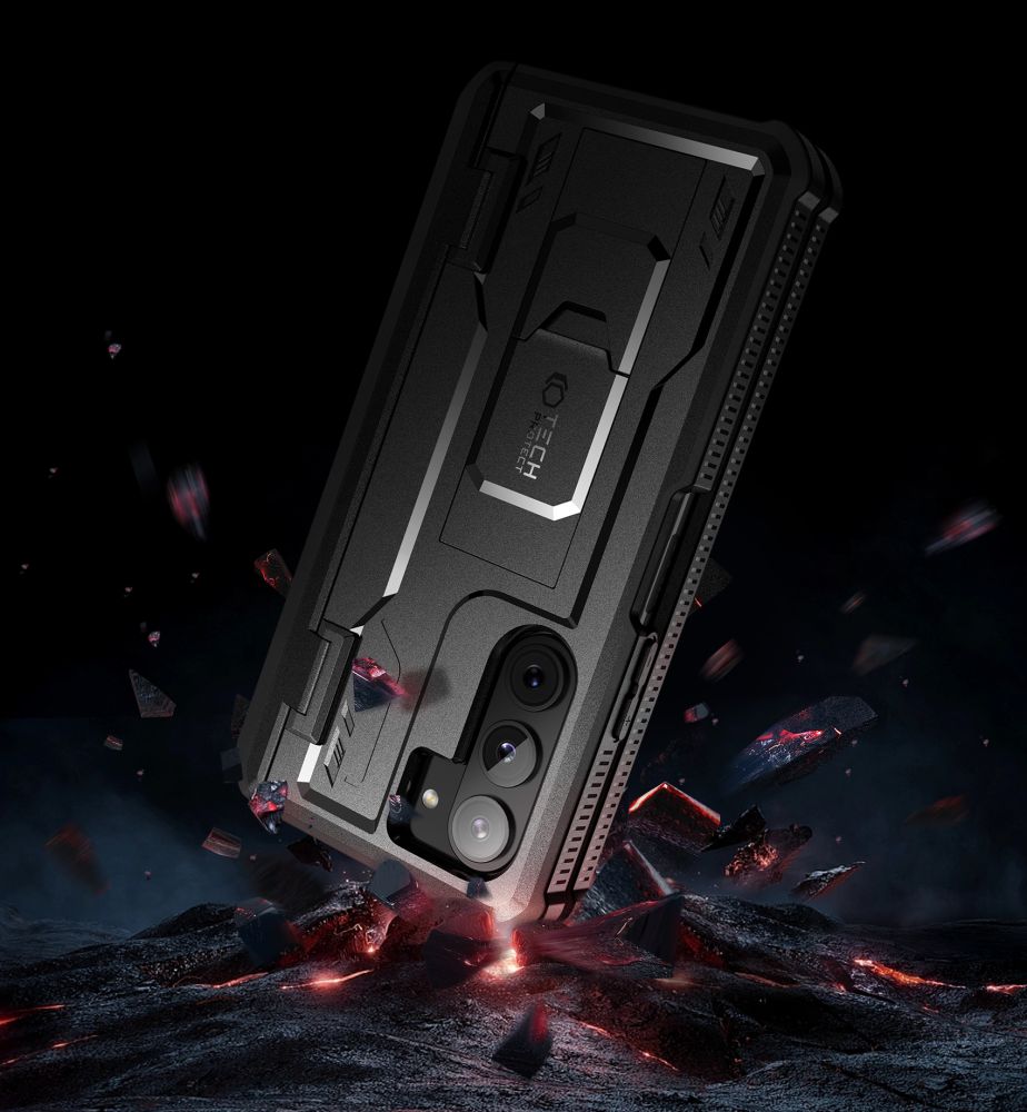 Tech-Protect Samsung Galaxy Z Fold 5 vāciņš Kevlar Pro Pen, melns