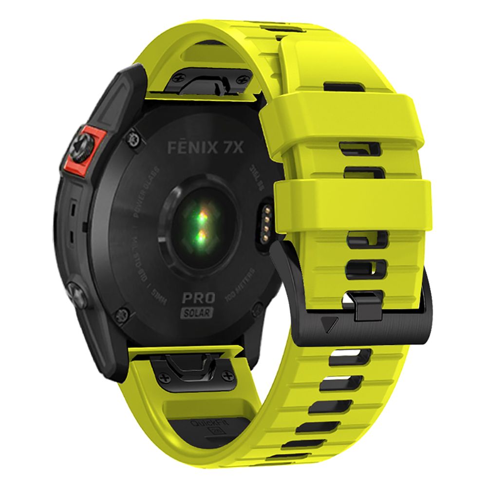 Tech-Protect IconBand Pro siksniņa Garmin Fenix 3 / 5X / 6X / 7X, melna / zaļa