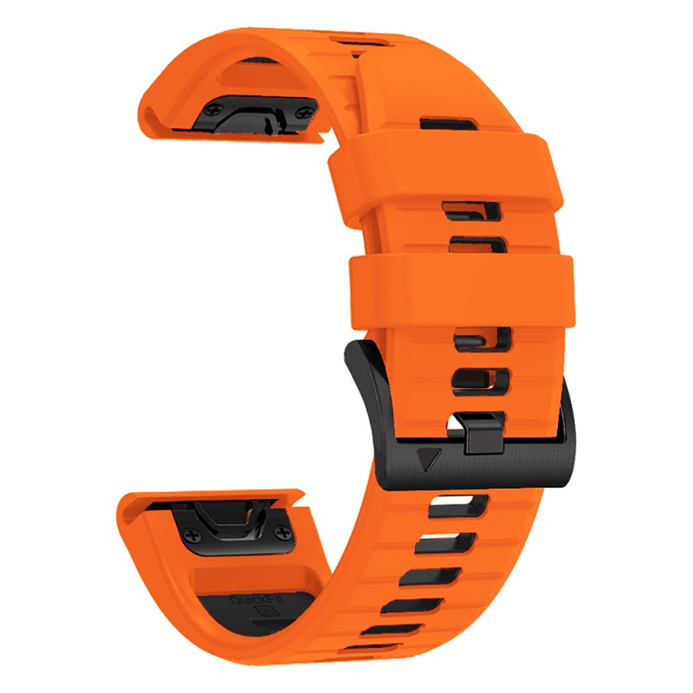 Tech-Protect IconBand Pro siksniņa Garmin Fenix 3 / 5X / 6X / 7X, oranža/melna