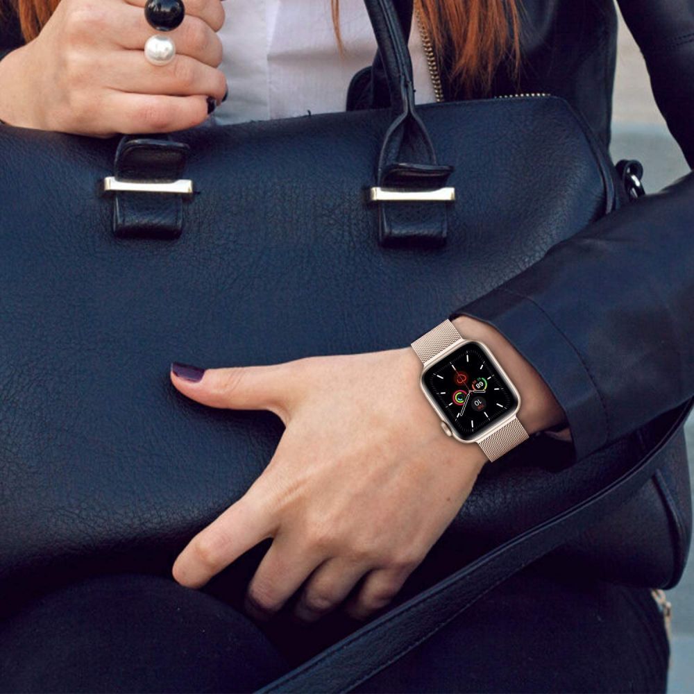 Tech-Protect MilaneseBand siksniņa Apple Watch 38/40/41mm bēša