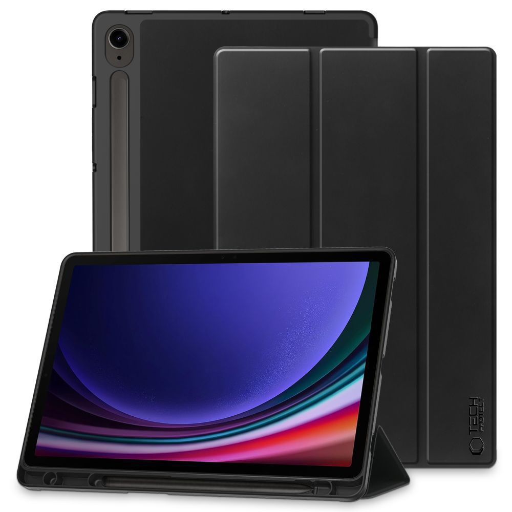 Tech-Protect SC Pen vāciņš Samsung Galaxy Tab S9 FE 10.9", Melns