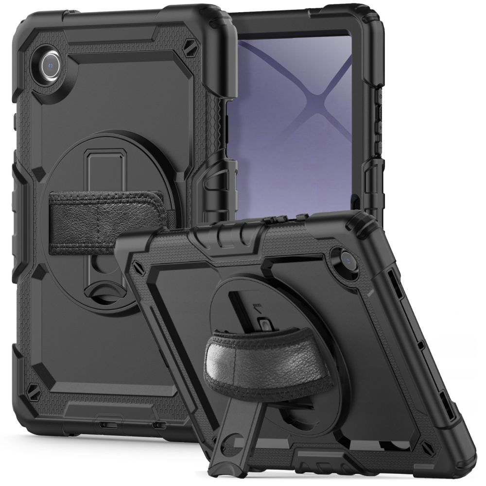 Tech-Protect Solid360 vāciņš Samsung Galaxy Tab A9+ 11.0, melns