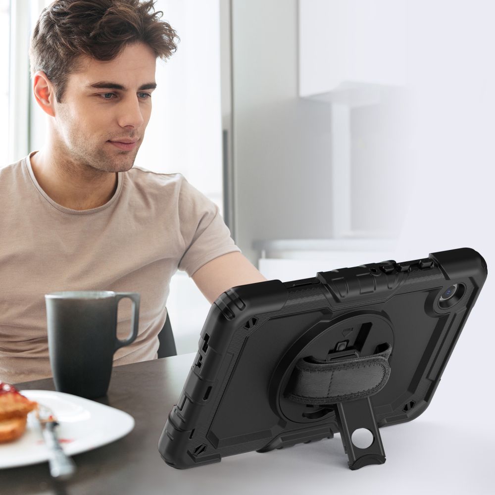 Tech-Protect Solid360 vāciņš Samsung Galaxy Tab A9+ 11.0, melns