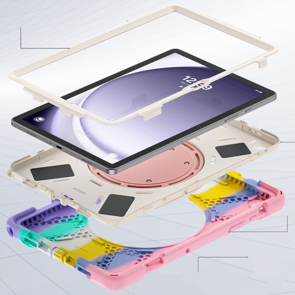 Tech-Protect X-Armor vāciņš Samsung Galaxy Tab A9+ 11\", rozā/zils